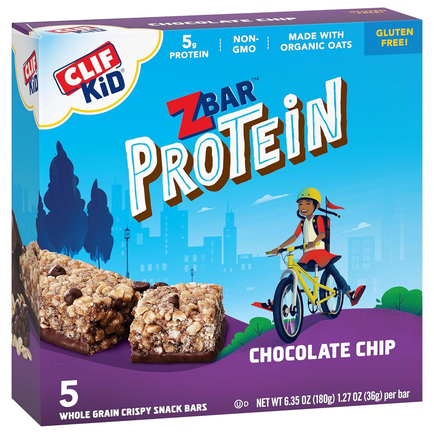 organic-chocolate-chip-protein-snack-bars-for-kids---non-gmo-whole-grain-bars-with-5g-protein---127-oz-5-pack-11