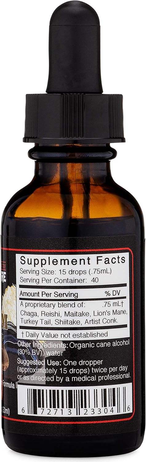 lost-empire-herbs-mushroom-alchemy-tincture---7-medicinal-mushrooms-spagyric-blend---reishi-turkey-tail-maitake-shiitake-lions-mane-artist-conk-chaga---1-fl-oz-4