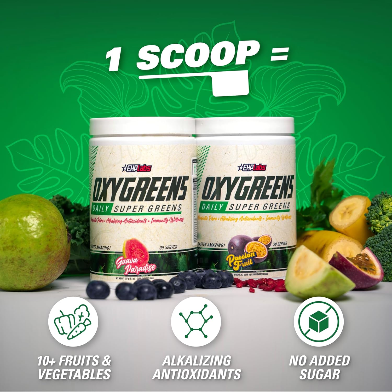 ehp-labs-oxygreens-powder---spirulina-chlorella-superfood-green-juice-supplement-with-prebiotic-fibre-antioxidants-immunity-support---30-servings-pineapple-flavor-5