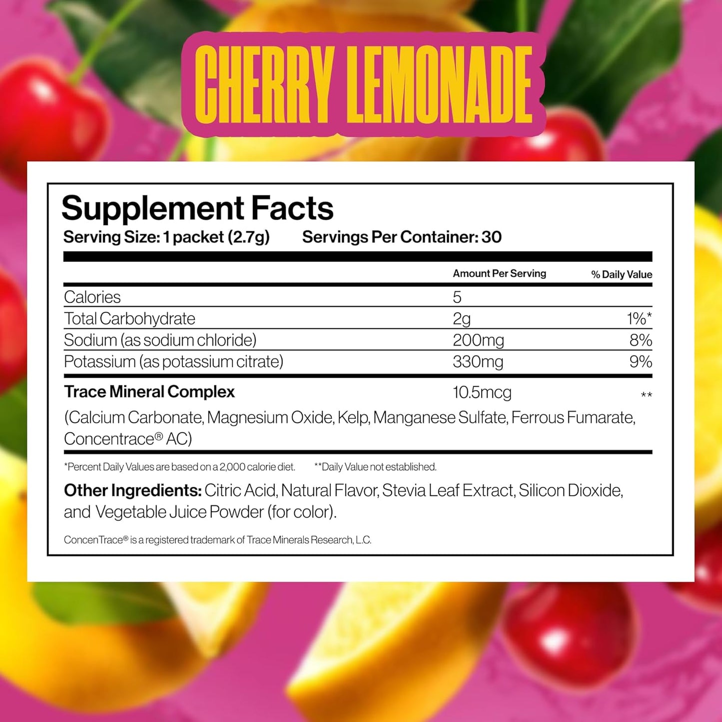 dr-price-electrolytes-powder-packets---keto-friendly-hydration-pack-with-no-sugar---fasting-sports-drink-mix---cherry-lemonade-flavor---30-packs-2