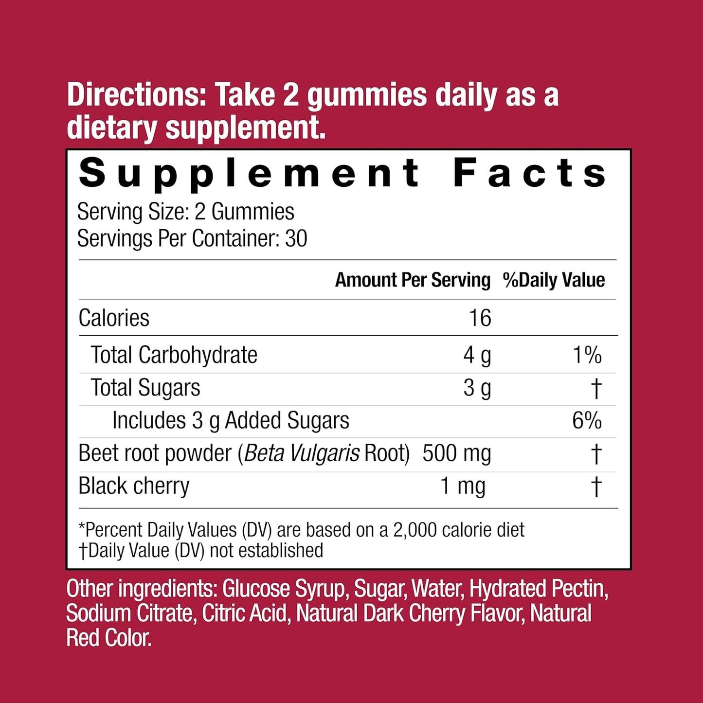 country-farms-bountiful-beets-gummies---nitric-oxide-booster-for-circulation-energy-and-endurance---30-servings-60-count-white-bottle-2