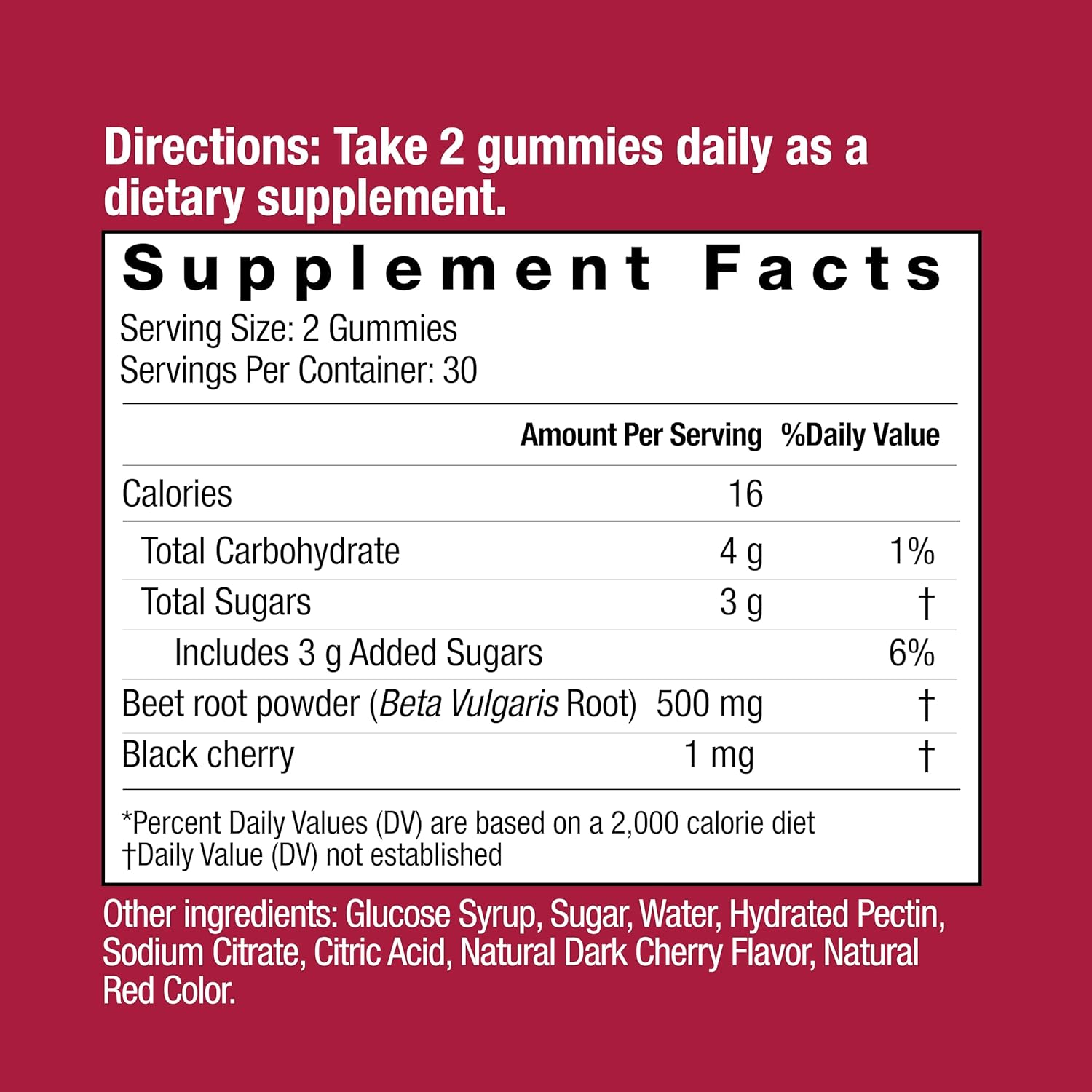 country-farms-bountiful-beets-gummies---nitric-oxide-booster-for-circulation-energy-and-endurance---30-servings-60-count-white-bottle-2