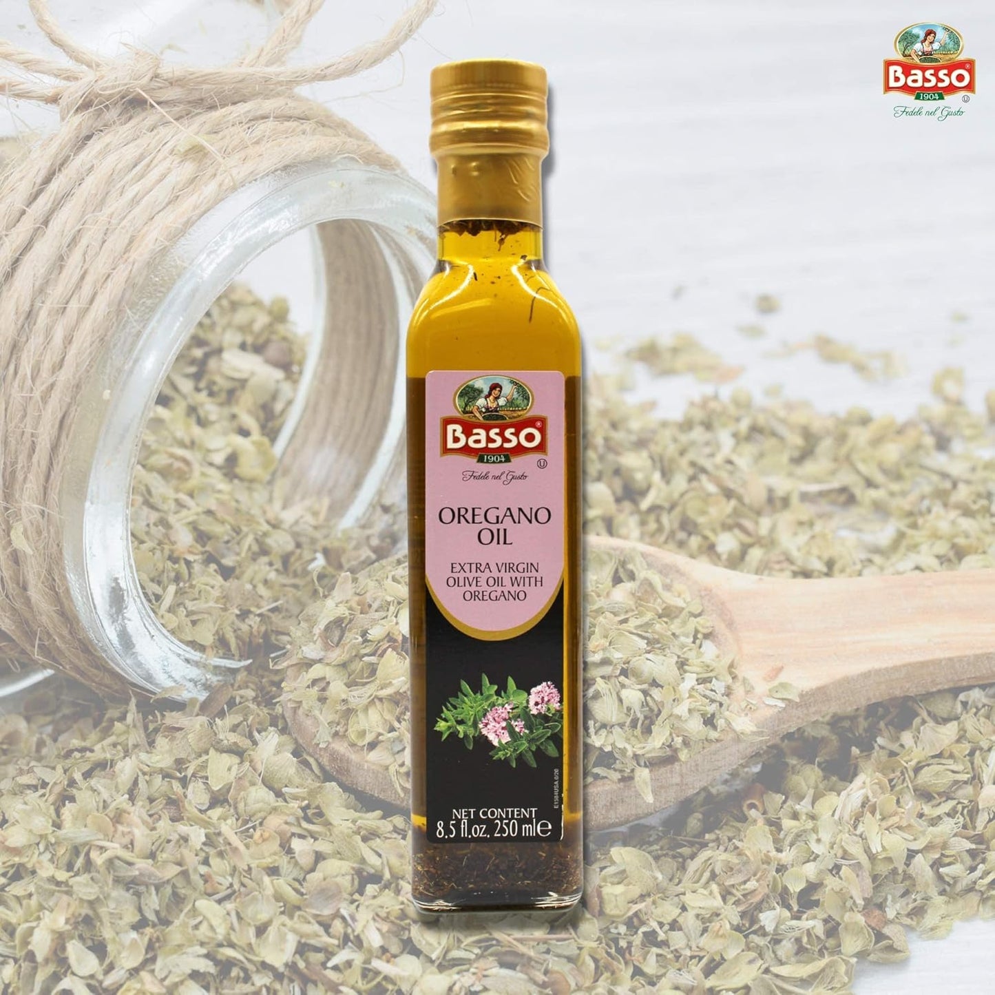 basso-1904-infused-olive-oil-gift-box-set---white-truffle-lemon-porcini-oregano---4-bottles-x-85-floz---extra-virgin-olive-oil---250ml-4