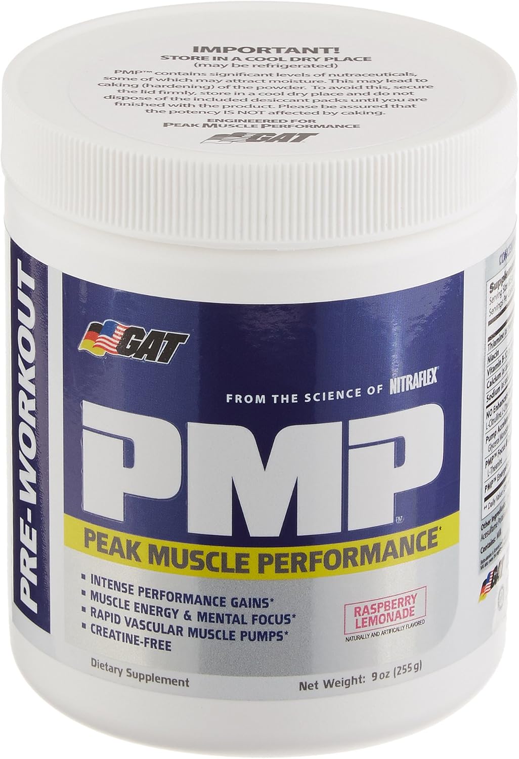 gat-sport-pmp-pre-workout-supplement---raspberry-lemonade-flavor-30-servings-for-peak-muscle-performance-7