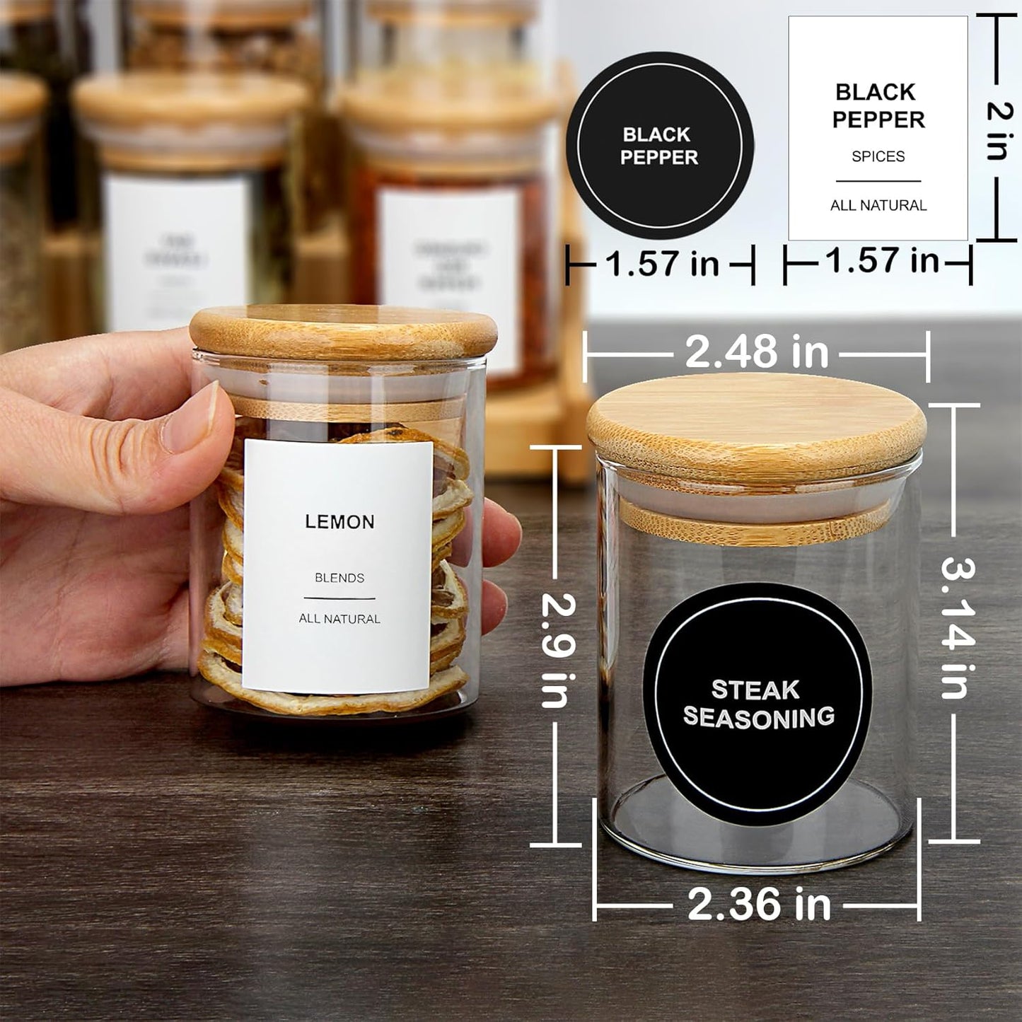 set-of-20-egtichome-4oz-glass-spice-jars-with-bamboo-lids-315-labels---clear-food-storage-containers-for-kitchen-sugar-salt-coffee-tea-beans-4