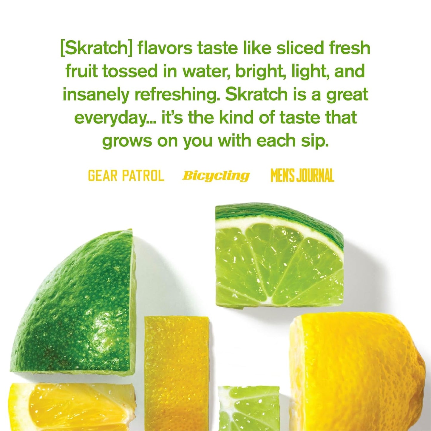 Skratch Labs Lemon Lime Hydration Powder | Electrolyte Sport Drink Mix | 20 Servings | Non-GMO, Vegan, Kosher - Espot.com.au