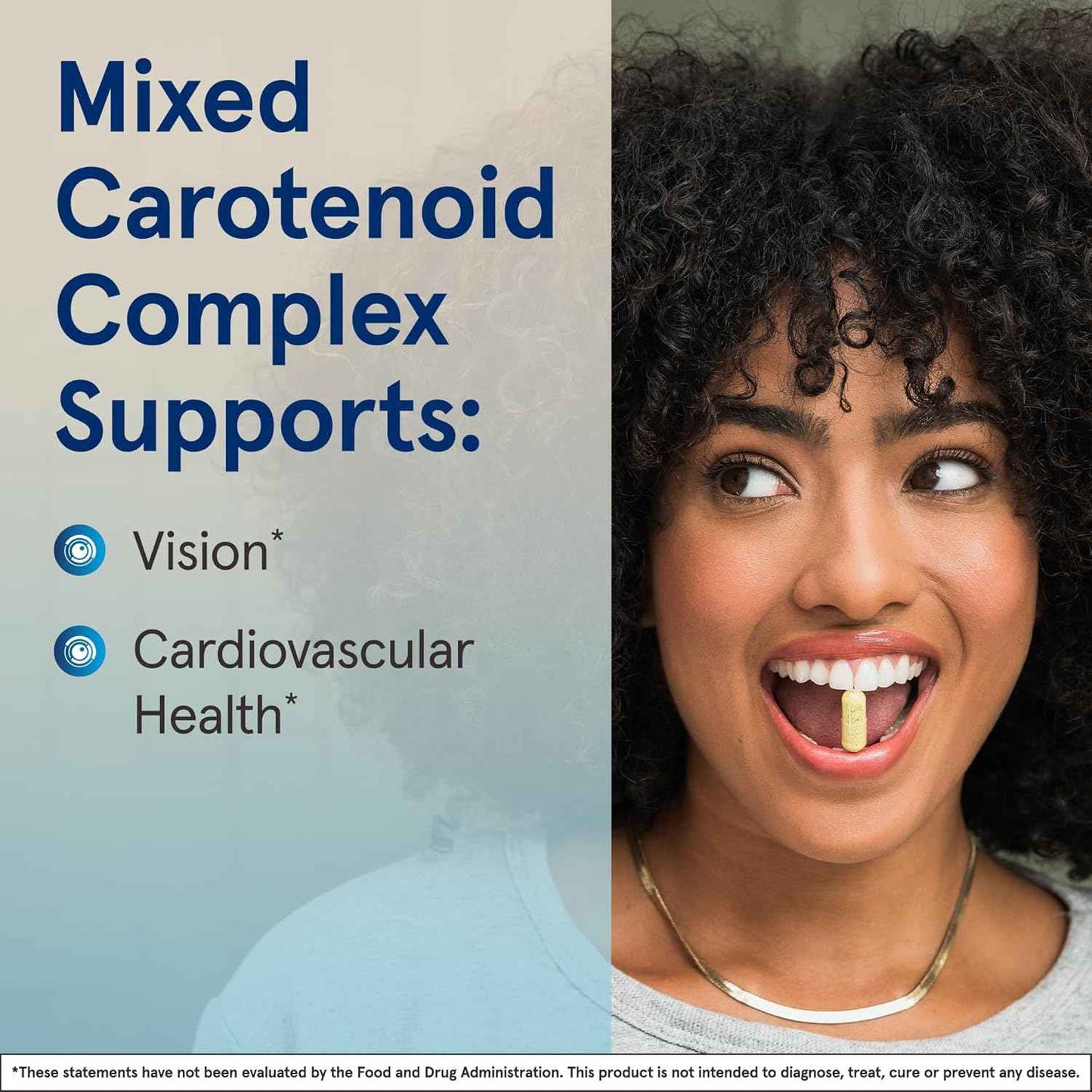 CarotenAll Dietary Supplement Softgels for Vision & Cardiovascular Health - Antioxidant Support - 60 Day Supply