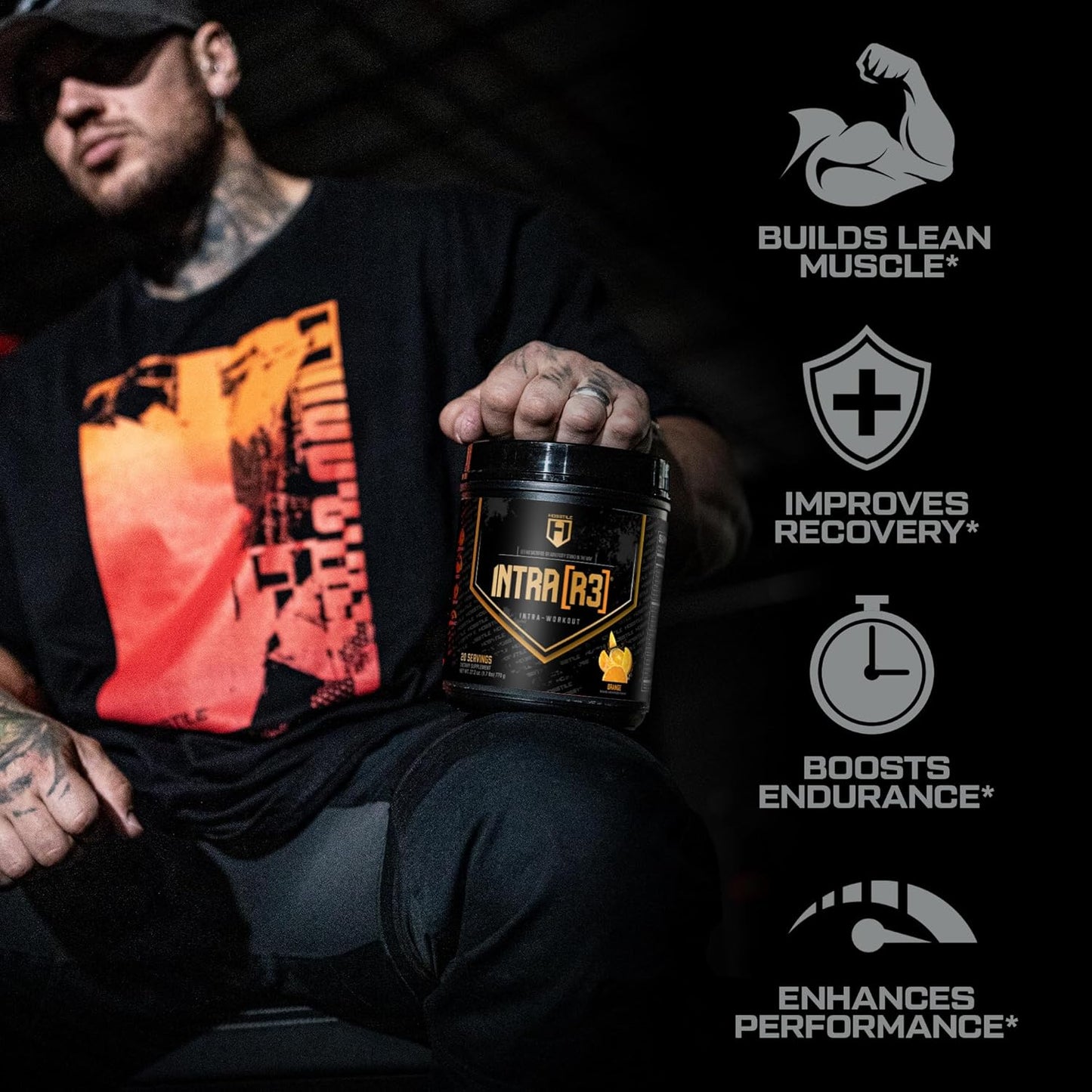 hosstile-intrar3-intra-workout-powder---orange-flavor-20-servings---boost-energy-muscle-recovery-lean-muscle-growth---eaa-bcaa-drink-for-endurance-5