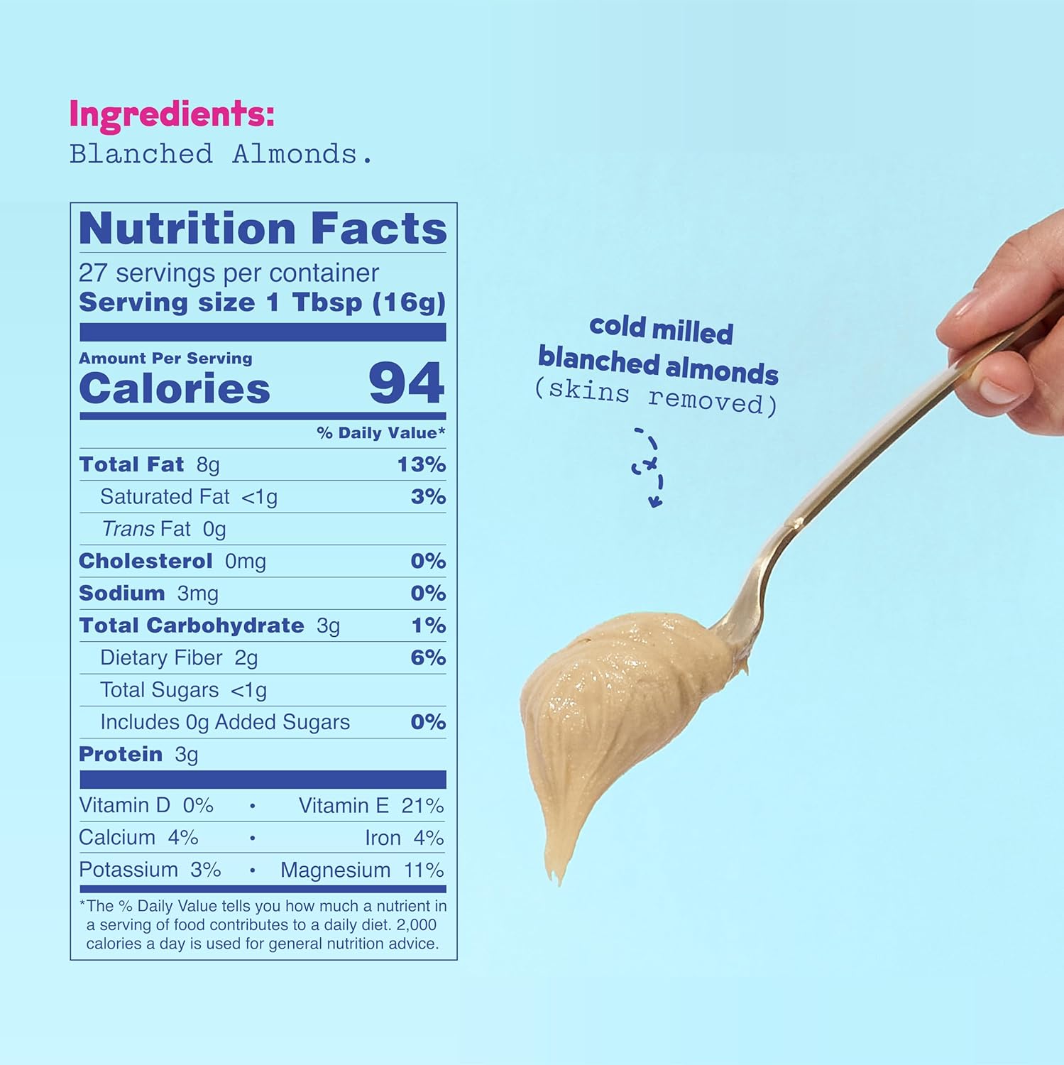 organic-almond-milk-powder-concentrate---unsweetened-vegan-keto-friendly-dairy-free---27-servings-makes-7-quarts---almond-butter-substitute-for-coffee-creamer-smoothies-baked-goods---no-added-sugar-pure-almond-taste-5