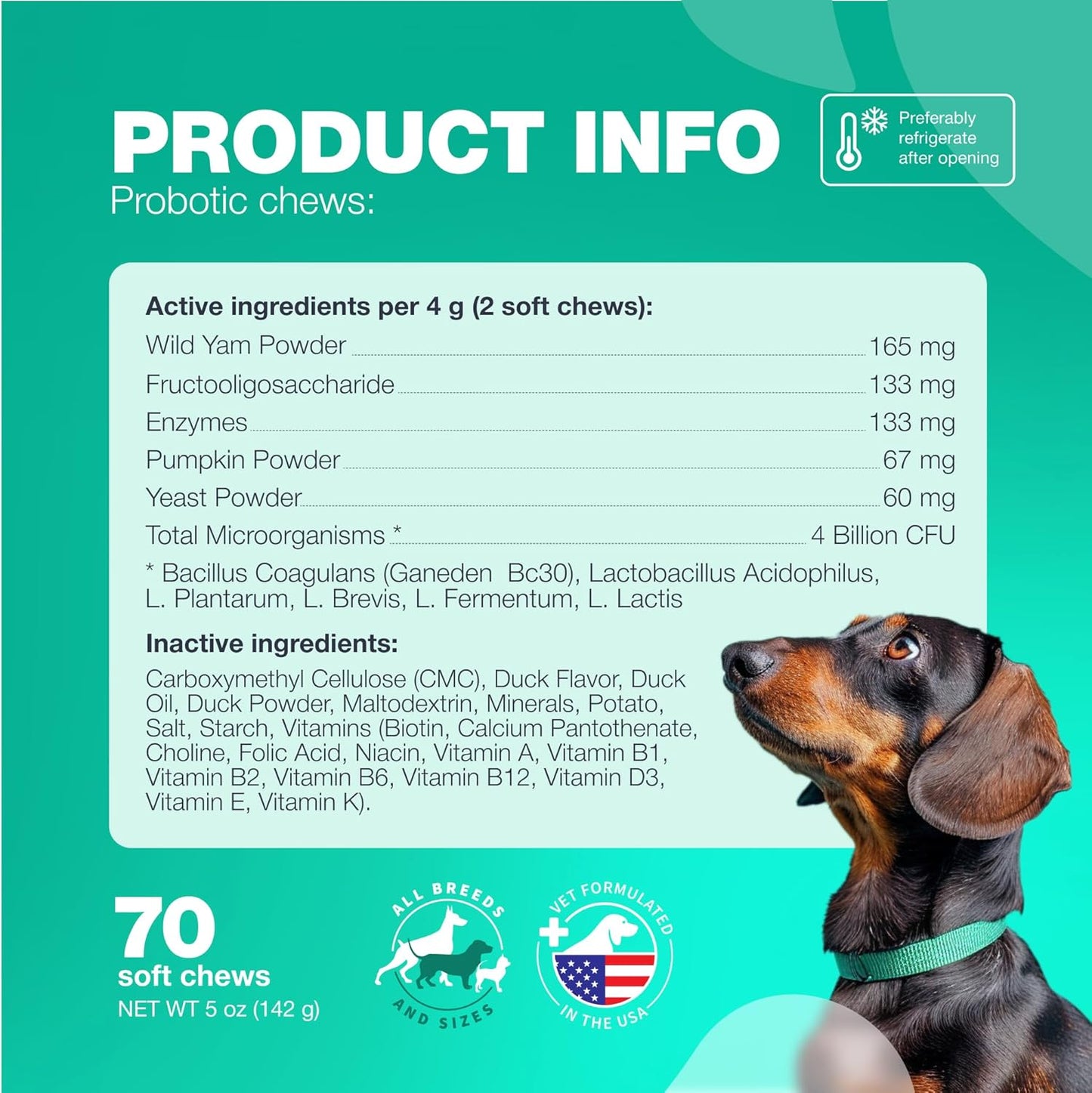 dog-probiotic-chews-for-gut-health-immunity-and-allergies---digestive-enzymes-for-itchy-skin-and-yeast-balance---coprophagia-deterrent---180-probiotic-treats-7