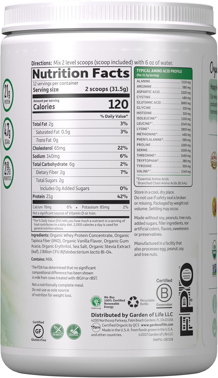 vanilla-grass-fed-whey-protein-powder-with-probiotics---21g-protein-for-men-and-women---12-servings---gluten-free-non-gmo---kosher-and-humane---hormone-free-3