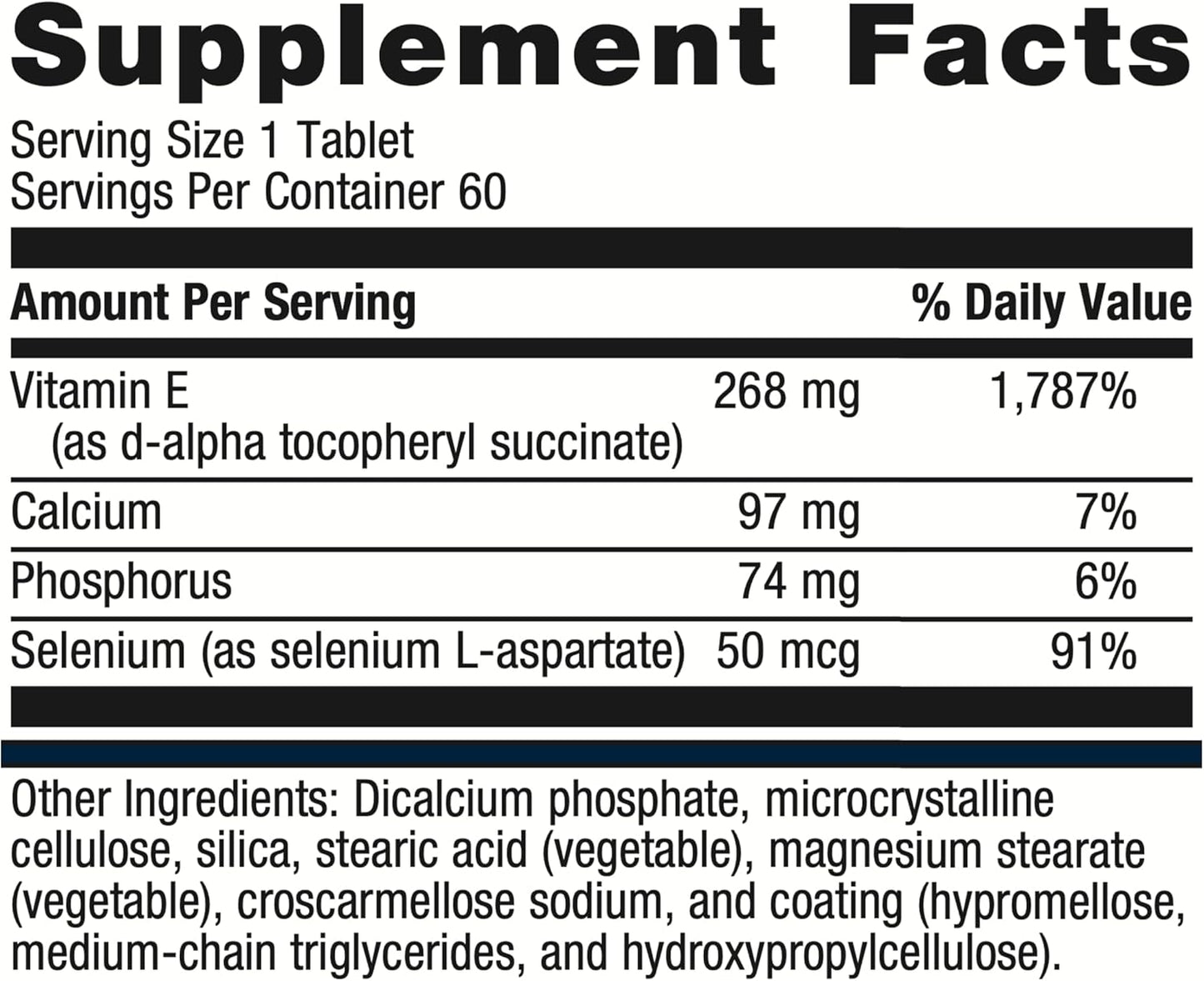 metagenics-e-400-selenium-tablets---antioxidant-vitamin-e-support---non-gmo-vegetarian-formula-with-selenium-vitamin-e-and-calcium---60-count-2