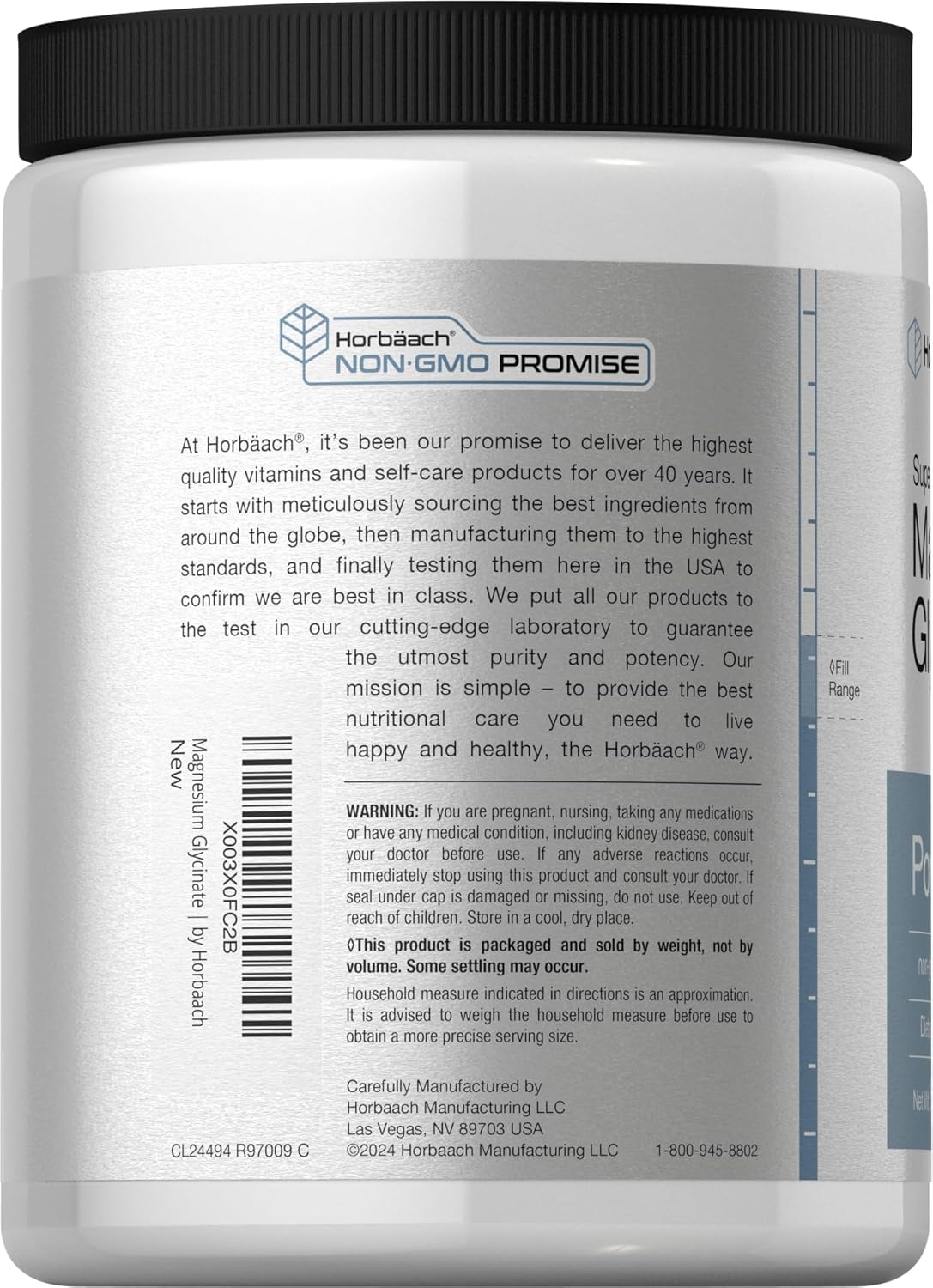 1-lb-lemon-flavored-horbach-magnesium-glycinate-powder-for-superior-absorption---non-gmo-gluten-free-3
