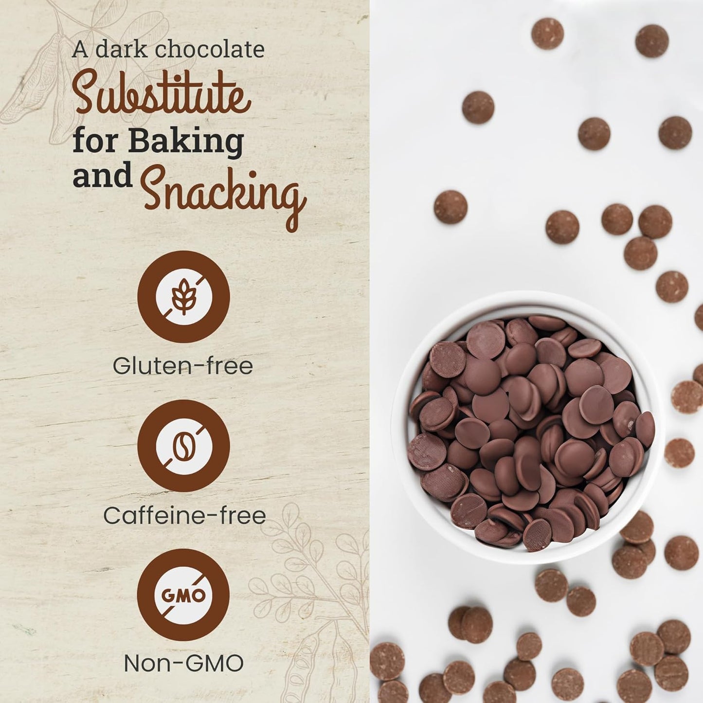 organic-unsweetened-carob-chips-8-oz---vegan-gluten-free-baking-snack---healthy-caffeine-free-chocolate-substitute---missy-js-3-pack-6