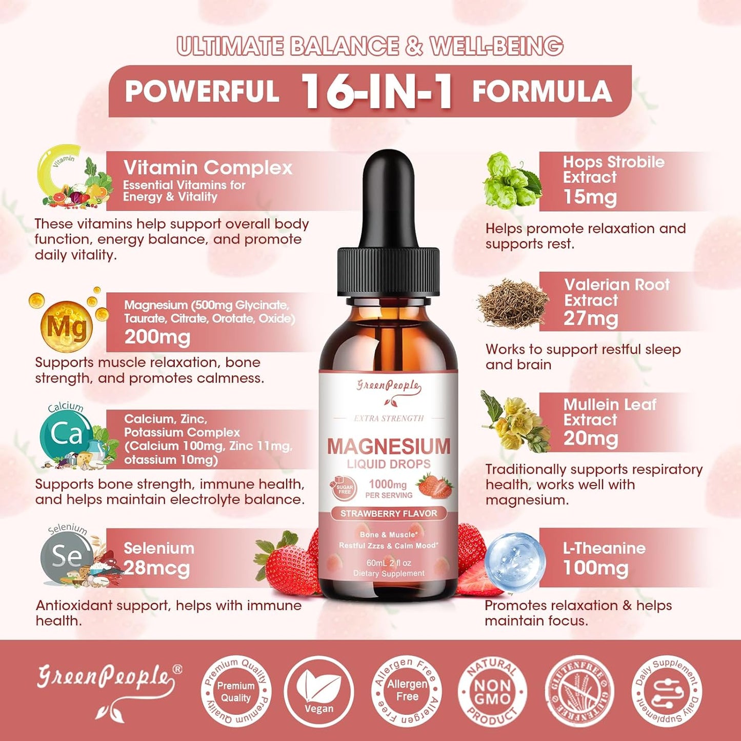greenpeople-magnesium-glycinate-liquid-drops---1000mg-complex-with-d3-k2-b6---bone-muscle-sleep-support---sugar-free-strawberry-flavor---2fl-2-pack-2