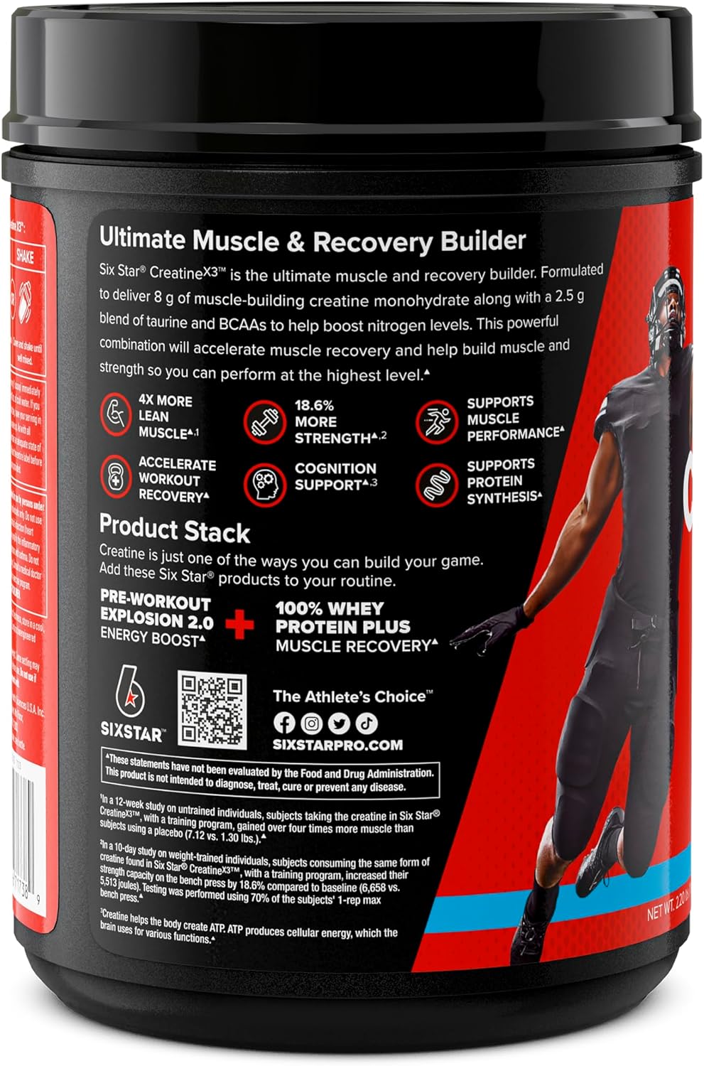 six-star-creatine-monohydrate-powder-x3-icy-snow-cone-flavor---muscle-building-performance-supplement-for-men-and-women---30-servings-3
