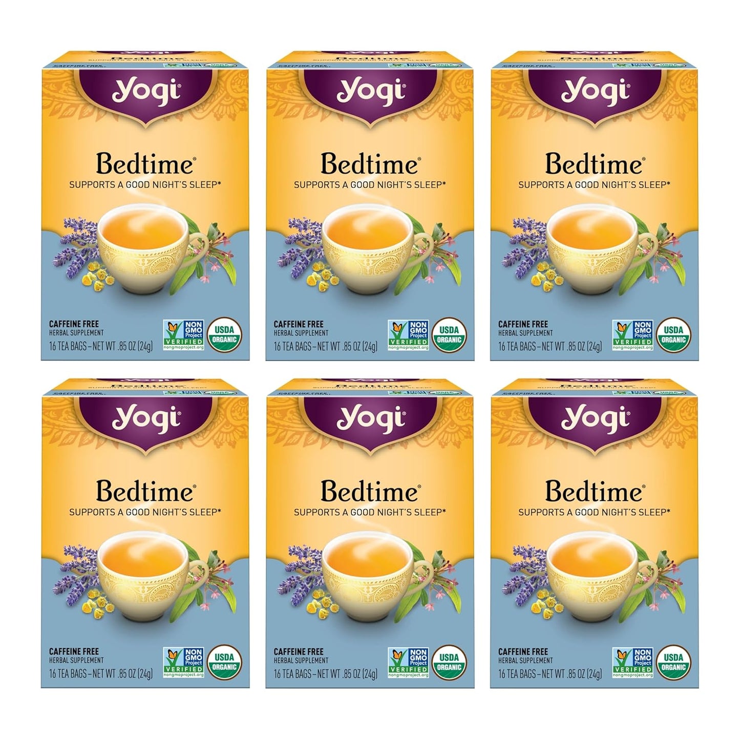 organic-yogi-tea-bedtime-6-pack-for-good-nights-sleep-herbal-tea-with-passionflower-chamomile-valerian-root-lavender-96-tea-bags-supports-relaxation-and-restful-sleep-1