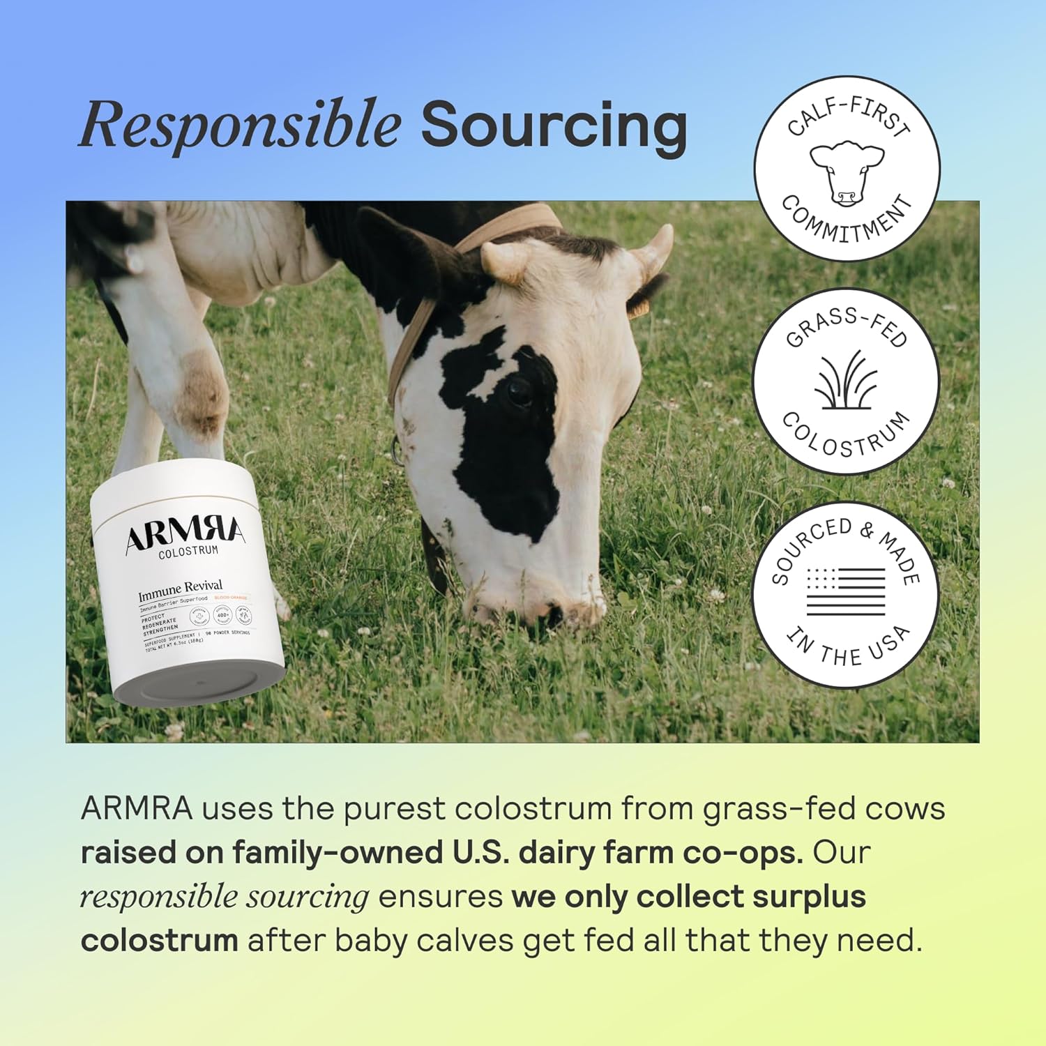 armra-colostrum-premium-powder---grass-fed-gut-health-immunity-boost-skin-hair-support---400-bioactive-nutrients---keto-gluten-fat-free---blood-orange-bundle-90-servings-5