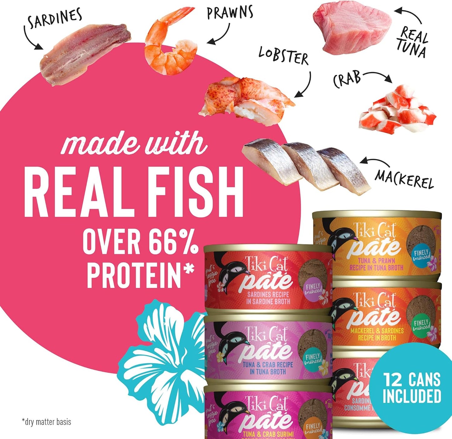 tiki-pets-grill-pt-cat-food-variety-pack---real-flaked-fish---high-protein-high-moisture---12-pack-of-28-oz-cans-4