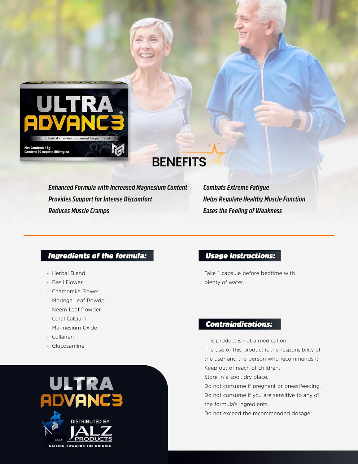 ultra-advanced-joint-support-with-high-magnesium-concentration---vegan-chondroitin-glucosamine-formula---non-gmo---30-capsules-black-extra-magnesium-3