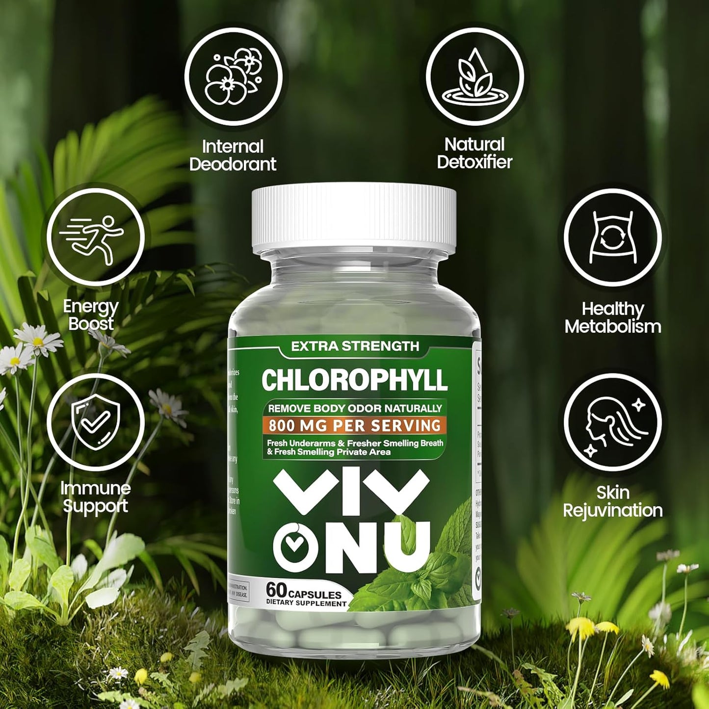 800mg-vivonu-chlorophyll-capsules---natural-supplement-for-energy-immunity-skin-support---internal-deodorant-for-women-men---120-capsules-2-bottle-pack-2