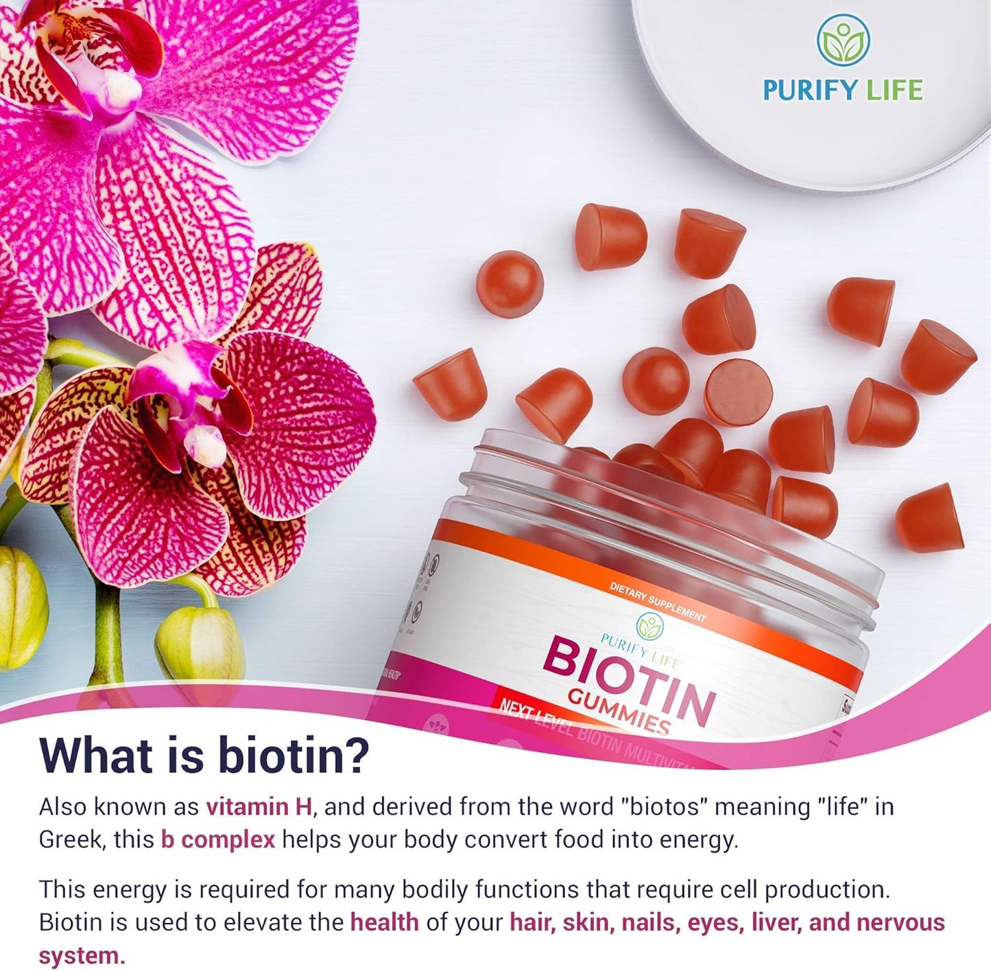 marine-collagen-biotin-vegan-collagen-gummies-bundle---90-chews-for-hair-skin-nails-joints-immune-support-detox---replace-capsules-pills---purify-life-6