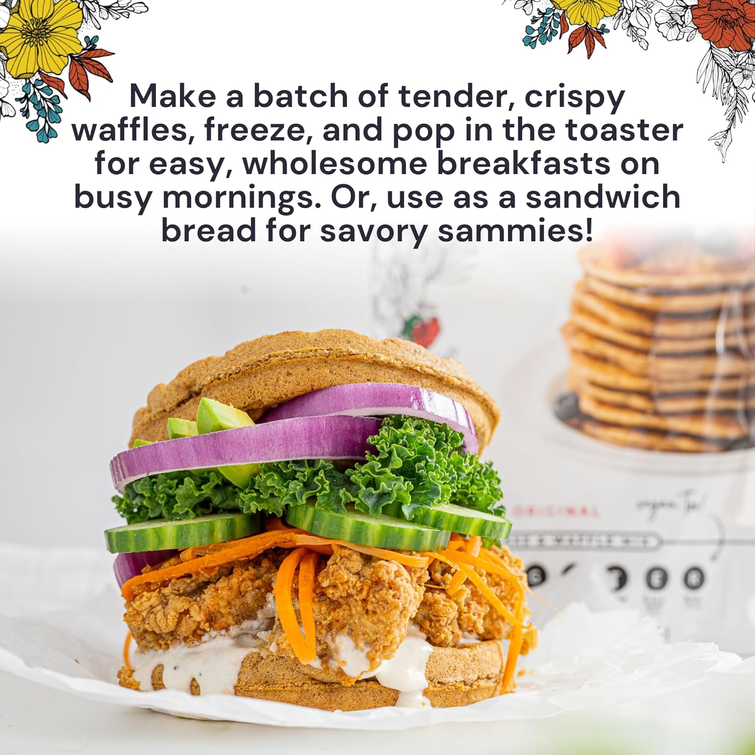 gangster-vegan-pancake-waffle-mix---allergy-friendly-grain-free-paleo-aip-diet-friendly---fluffy-pancake-crispy-waffle-breakfast-food-86-oz-6