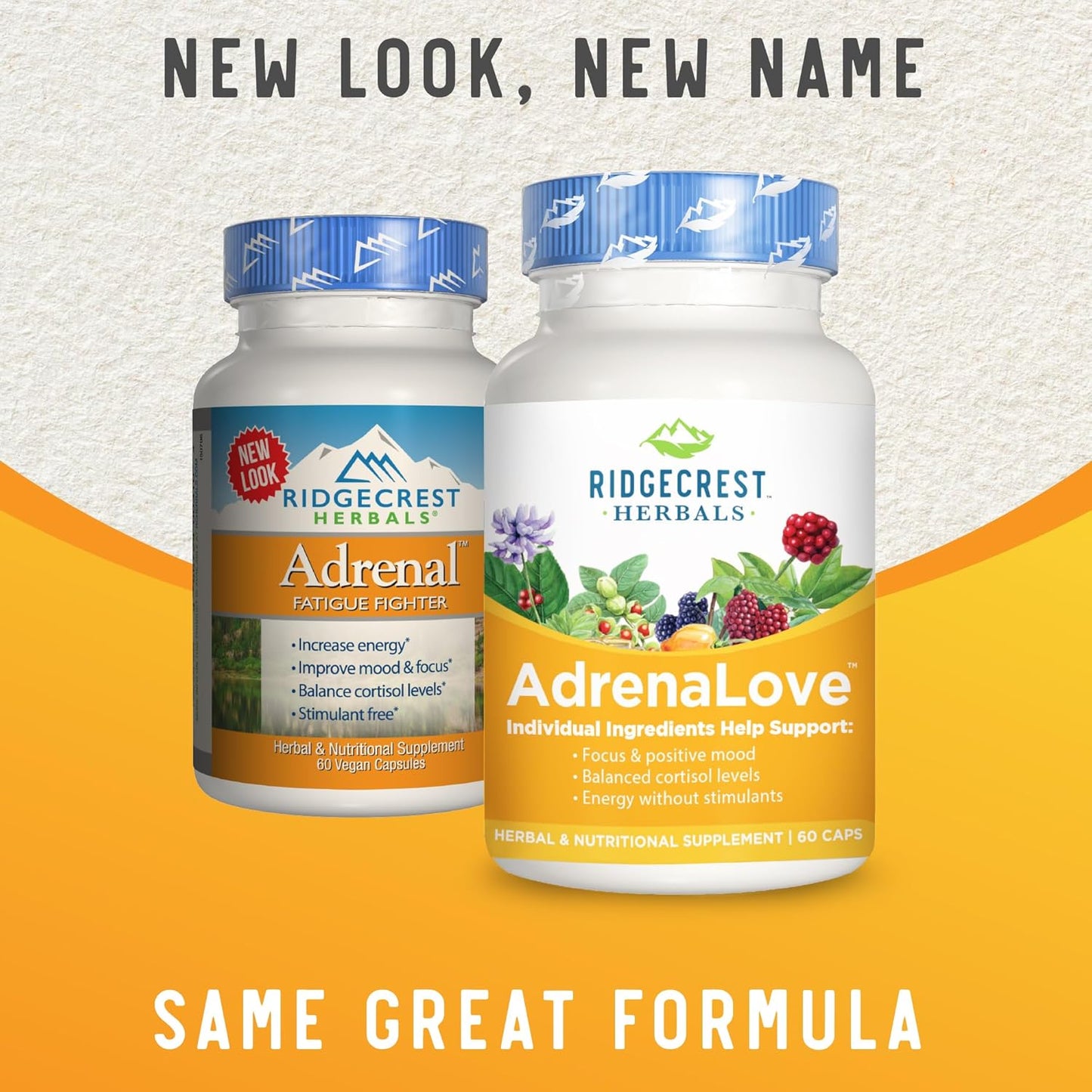 AdrenaLove Adrenal Support Supplement with Adaptogens - 60 Capsules, Stress Relief Formula with Ashwagandha, Ginseng, and B Vitamins - Espot.com.au