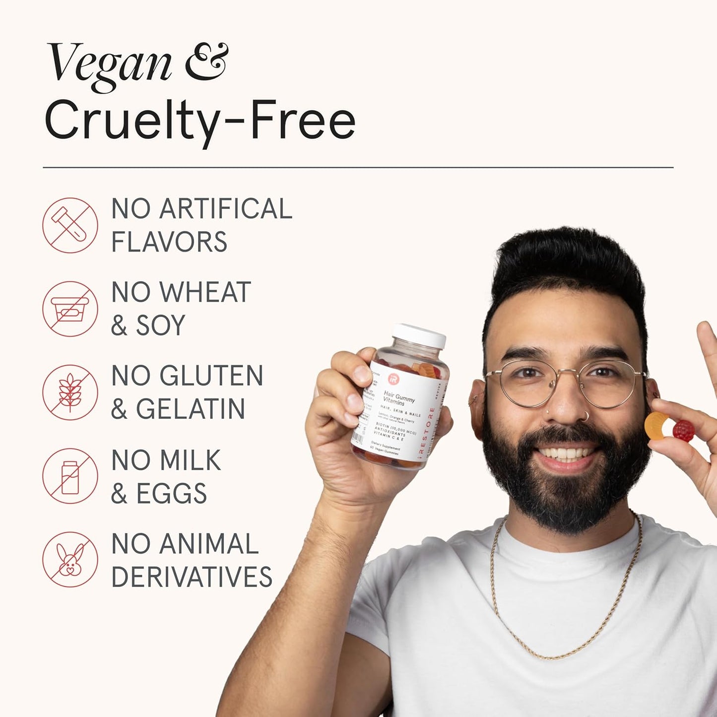 vegan-biotin-gummies-for-hair-growth-skin-nails---irestore-hair-vitamins-10000mcg---men-women-hair-gummies-7