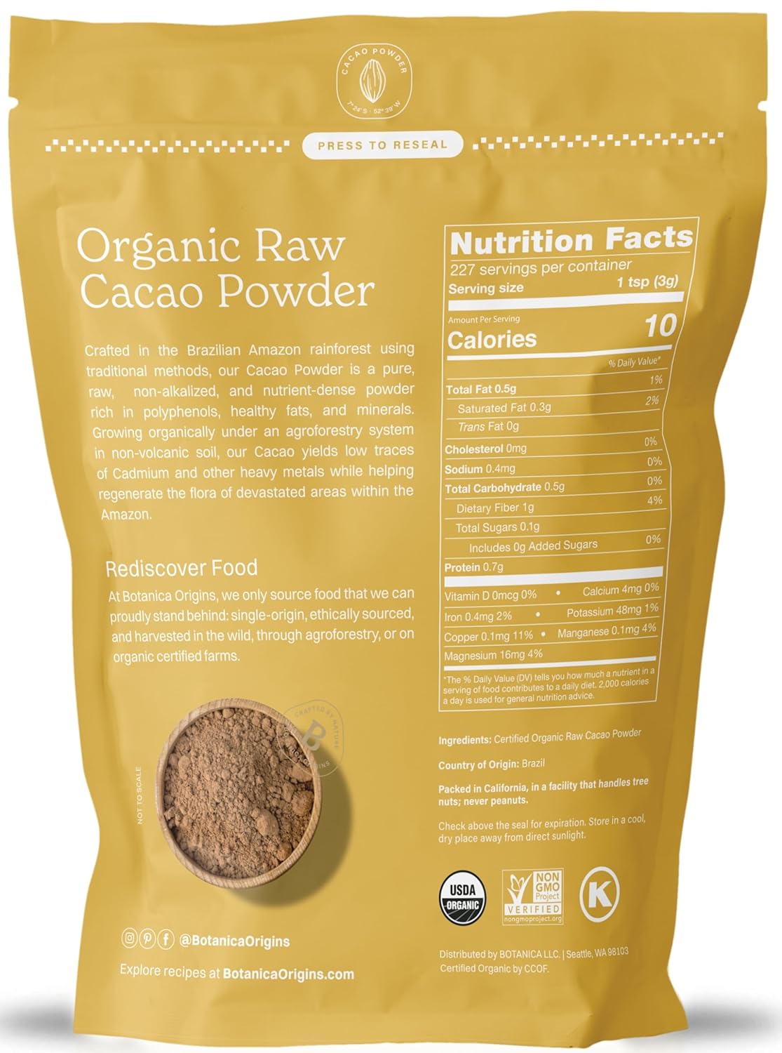 organic-low-cadmium-botanica-origins-cacao-powder---24-oz-raw-unsweetened-vegan-keto-paleo-friendly-2