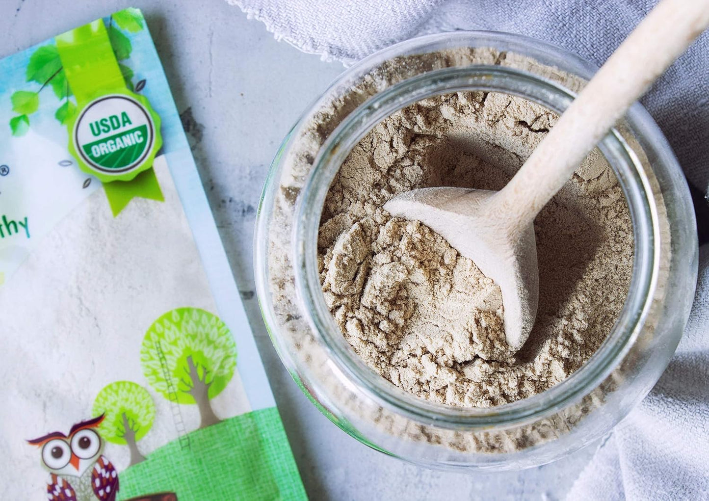 organic-barley-flour-8-oz---non-gmo-stone-ground-whole-hulled-barley---fine-kosher-vegan---bulk-fiber-rich-flour-blend-for-baking---usa-product-4
