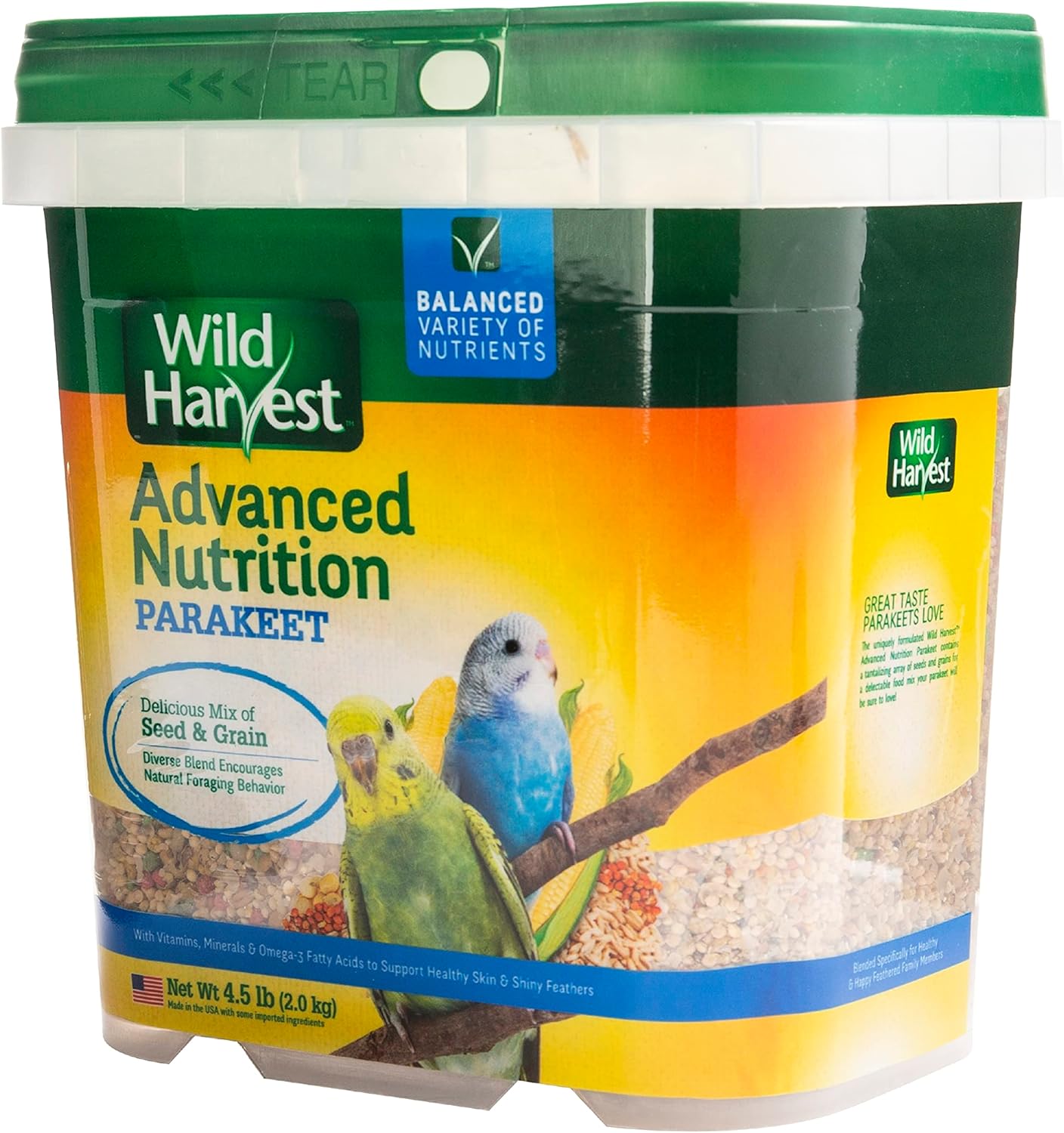 nutritious-45-pound-wild-harvest-parakeet-diet-with-seeds-and-grains---advanced-nutrition-blend-4