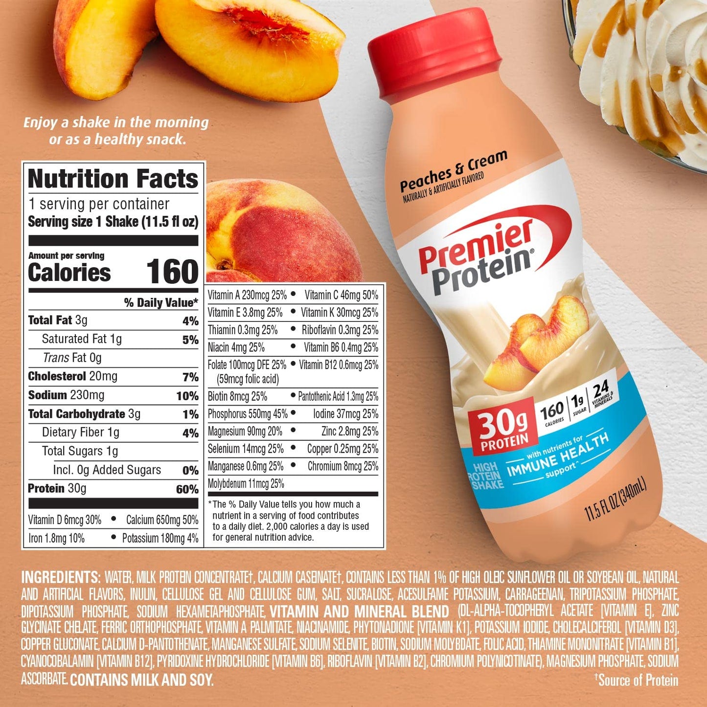 peaches-cream-premier-protein-shake---30g-protein-1g-sugar-24-vitamins-minerals-immune-health-support---115-fl-oz-pack-of-12-5
