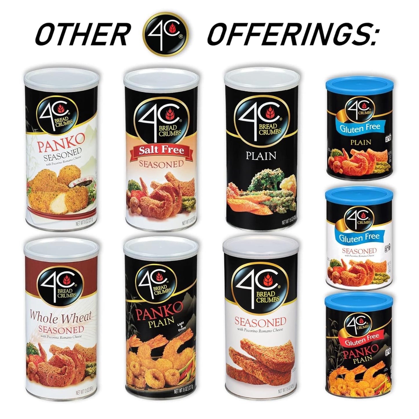 6-pack-of-4c-premium-bread-crumbs-panko-plain-8-ounce---regular-gluten-free---flavorful-crispy-crunchy---value-pack-4