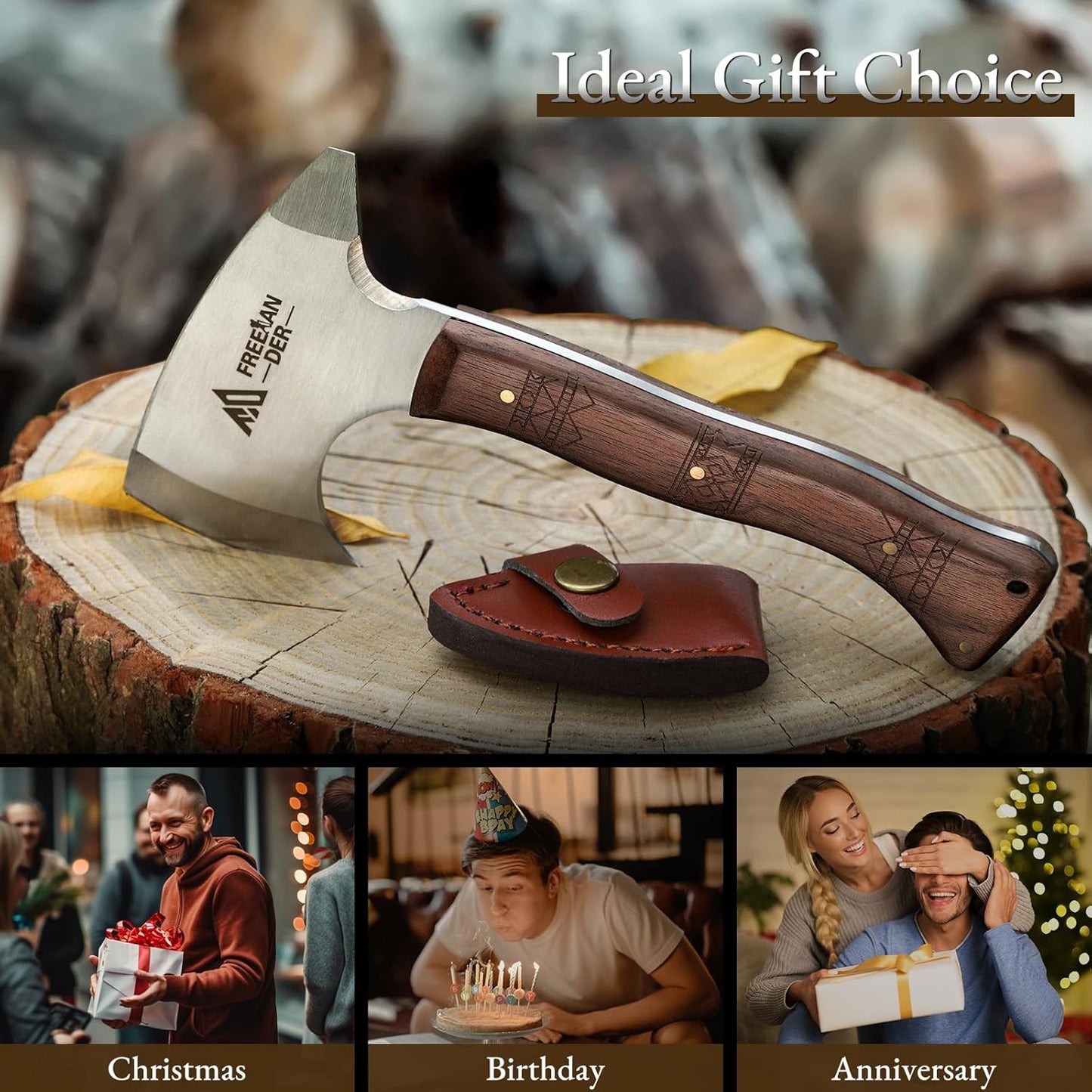 viking-throwing-axe-set---83-professional-throwing-axes-and-tomahawks-3-pack-with-leather-sheath---high-carbon-stainless-steel-hatchet-for-adults---backyard-axe-throwing-game-6