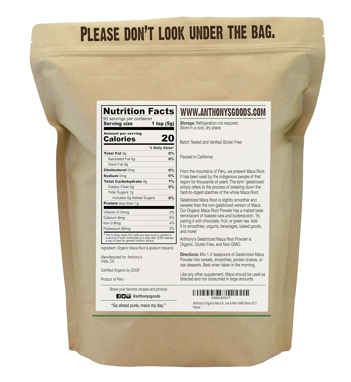 1-lb-organic-maca-root-powder---gelatinized-for-better-absorption---gluten-free-non-gmo---anthonys-2