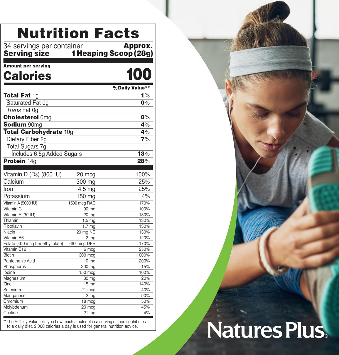 plant-based-chocolate-spirulina-protein-shake---21-lbs-powder-for-energy-meal-replacement---vegetarian-gluten-free---34-servings-5