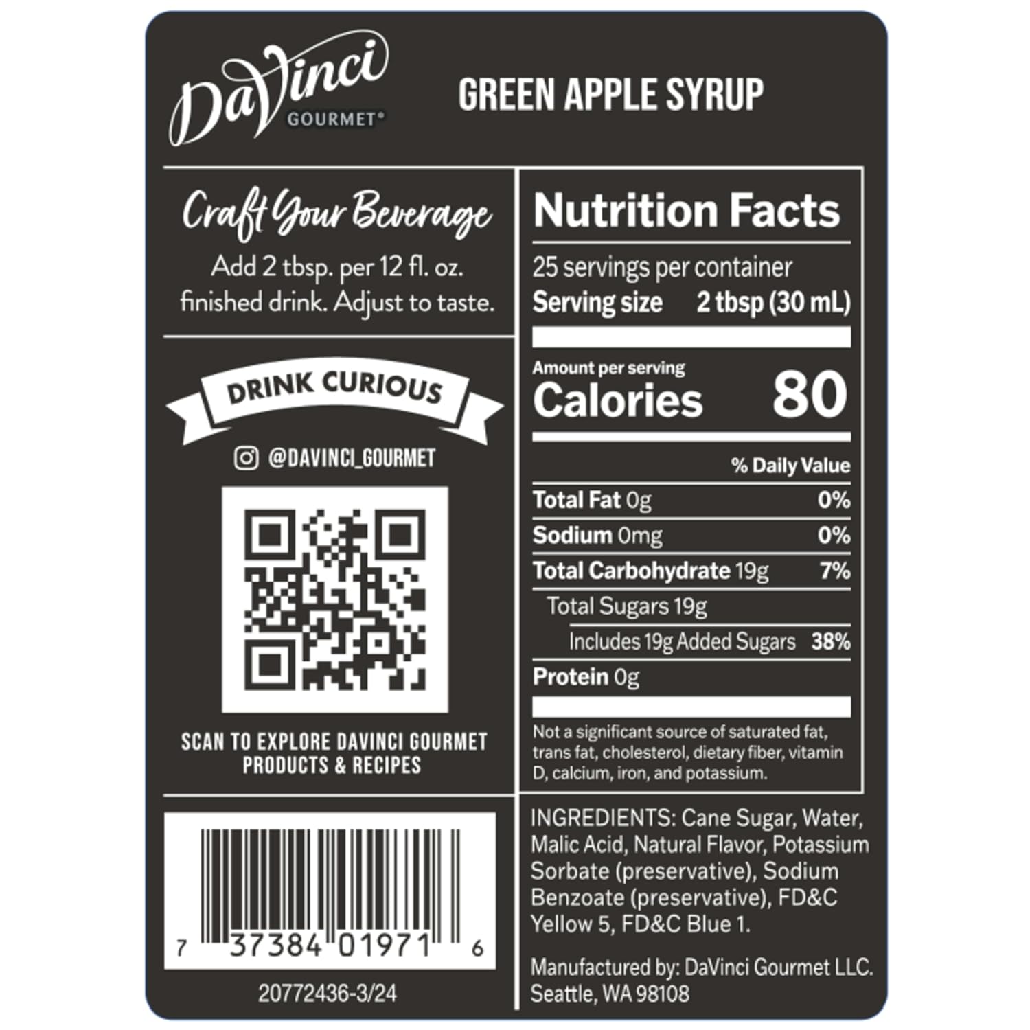 davinci-gourmet-green-apple-syrup---254-fl-oz-bottle---perfect-for-cocktails-coffee-and-desserts-2