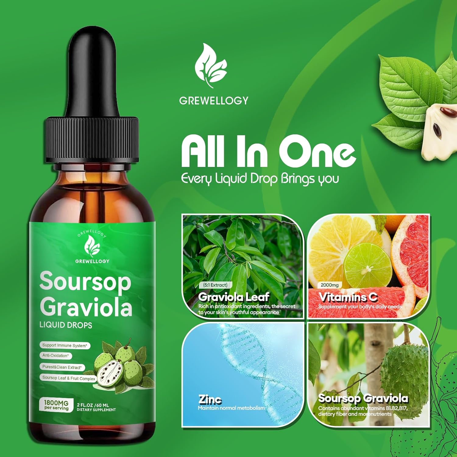 soursop-graviola-liquid-drops-supplement-for-cell-support-skin-sleep-immune-boost---1800mg-soursop-leaf-fruit-extract---2-fl-oz-5