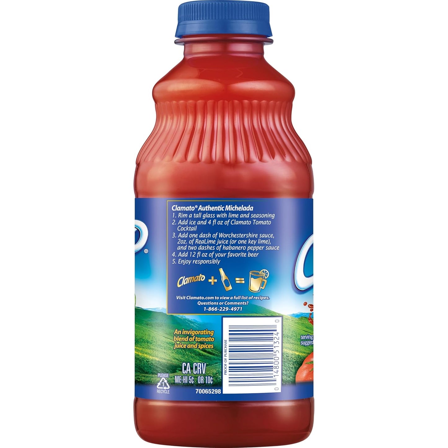 clamato-original-tomato-cocktail-32-fl-oz-bottle-pack-of-12---tomato-juice-spices-mixer-for-micheladas-bloody-marys-seafood-cocktails-7