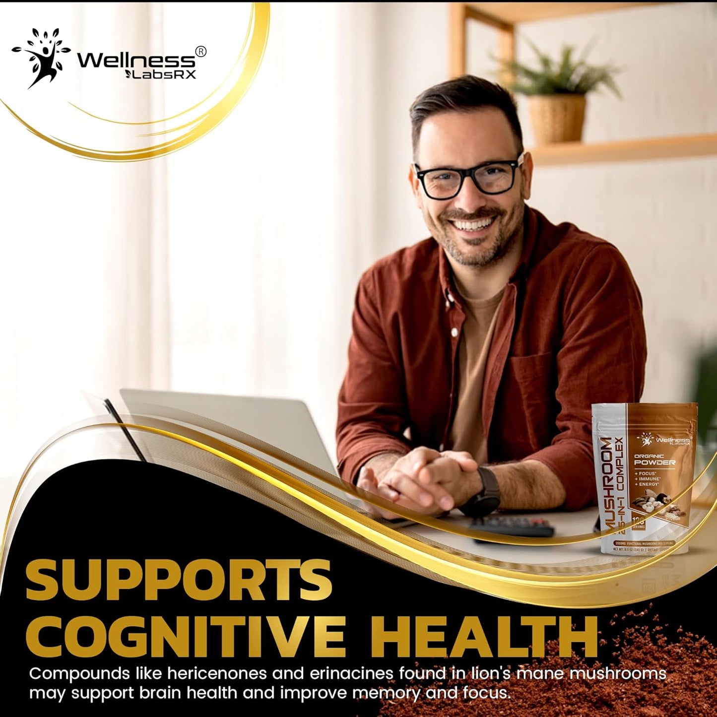 25-in-1-mushroom-powder-supplement---2000mg-lions-mane-chaga-shiitake-cordyceps-reishi---wellness-labsrx---120-servings-8