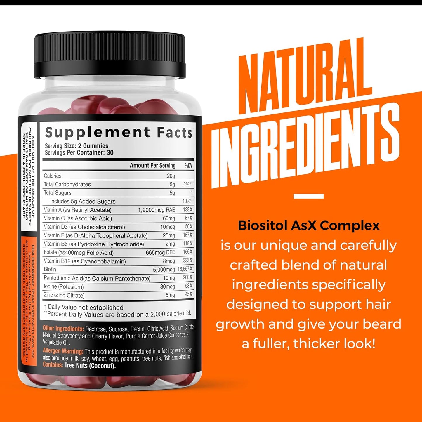 wild-willies-beard-growth-kit-gummies-serum-for-men---biotin-caffeine-essential-oils---fuller-thicker-beard---vitamins-enhancer-3