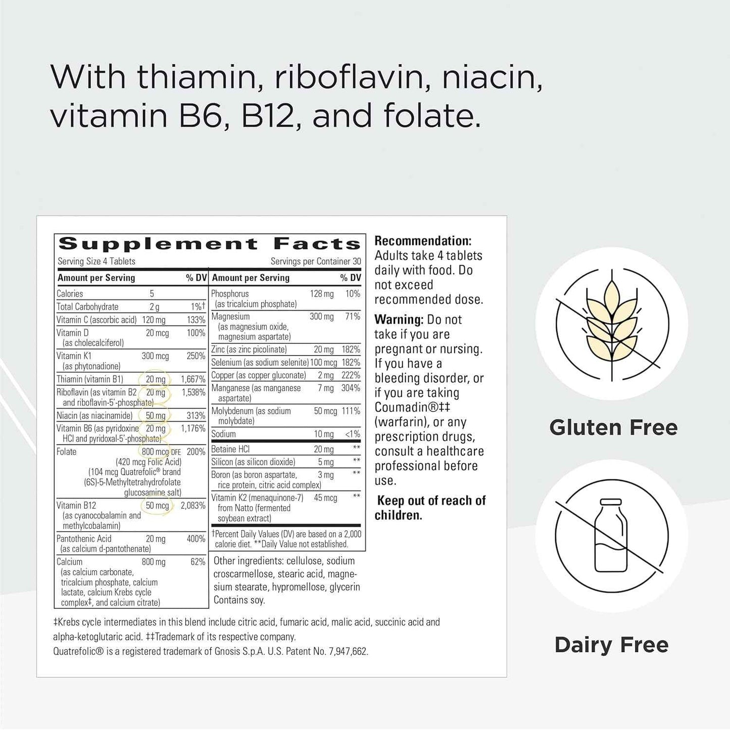 Integrative Therapeutics OsteoPrime Ultra Supplement - Bone Health Formula with Vitamin D, C, Magnesium, Zinc - 120 Tablets for Calcium Absorption