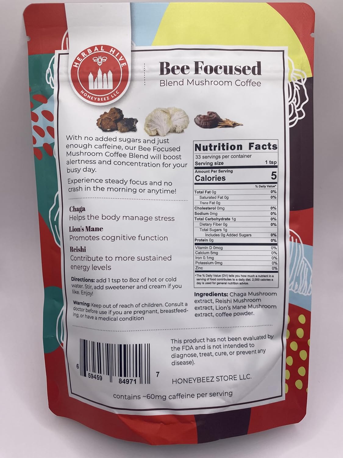 organic-mushroom-coffee-blend-with-reishi-lions-mane-and-chaga-from-herbal-hive---blonde-roast-35-oz-6