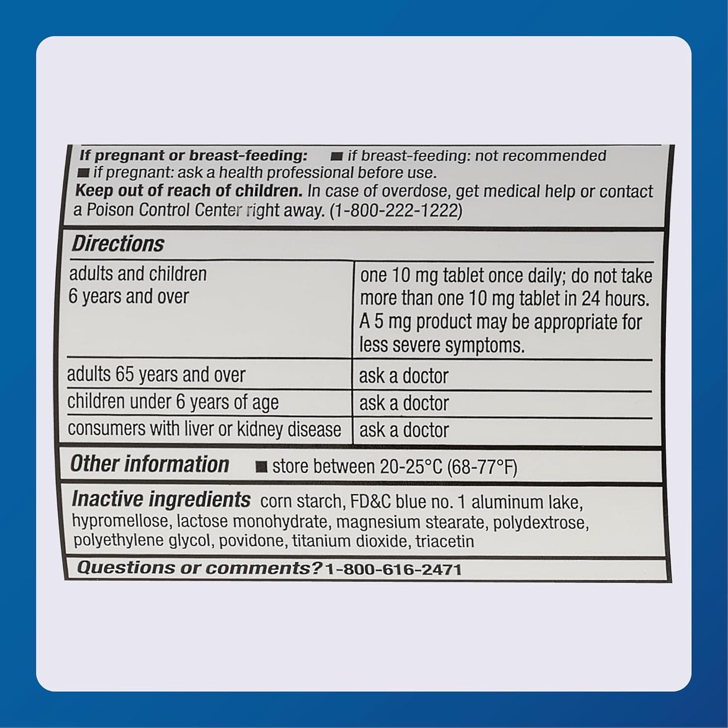 cetirizine-hydrochloride-10mg-tablets---24-hour-allergy-relief-for-indoor-outdoor-allergies---500-count-6