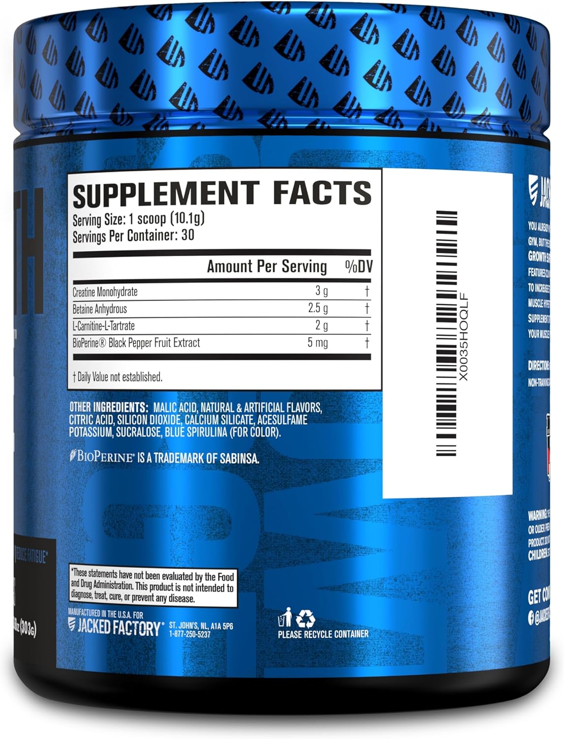 muscle-builder-recovery-supplement-with-creatine-l-carnitine---jacked-factory-growth-surge-post-workout---30-servings-blue-raspberry-5