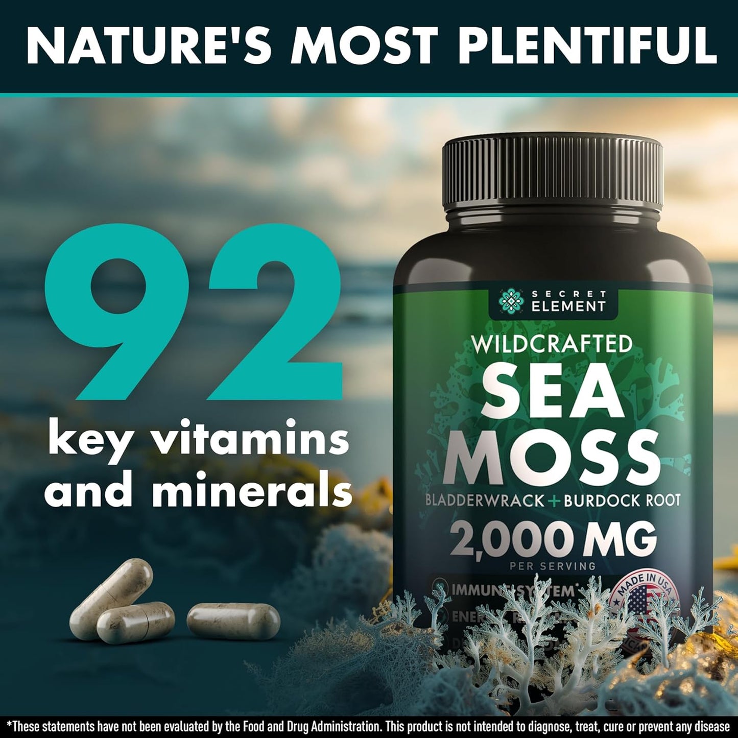 irish-sea-moss-capsules-with-burdock-root-bladderwrack-muira-puama-for-immunity-gut-health-energy---superfood-supplements-with-raw-sea-moss-powder---240-pills-2