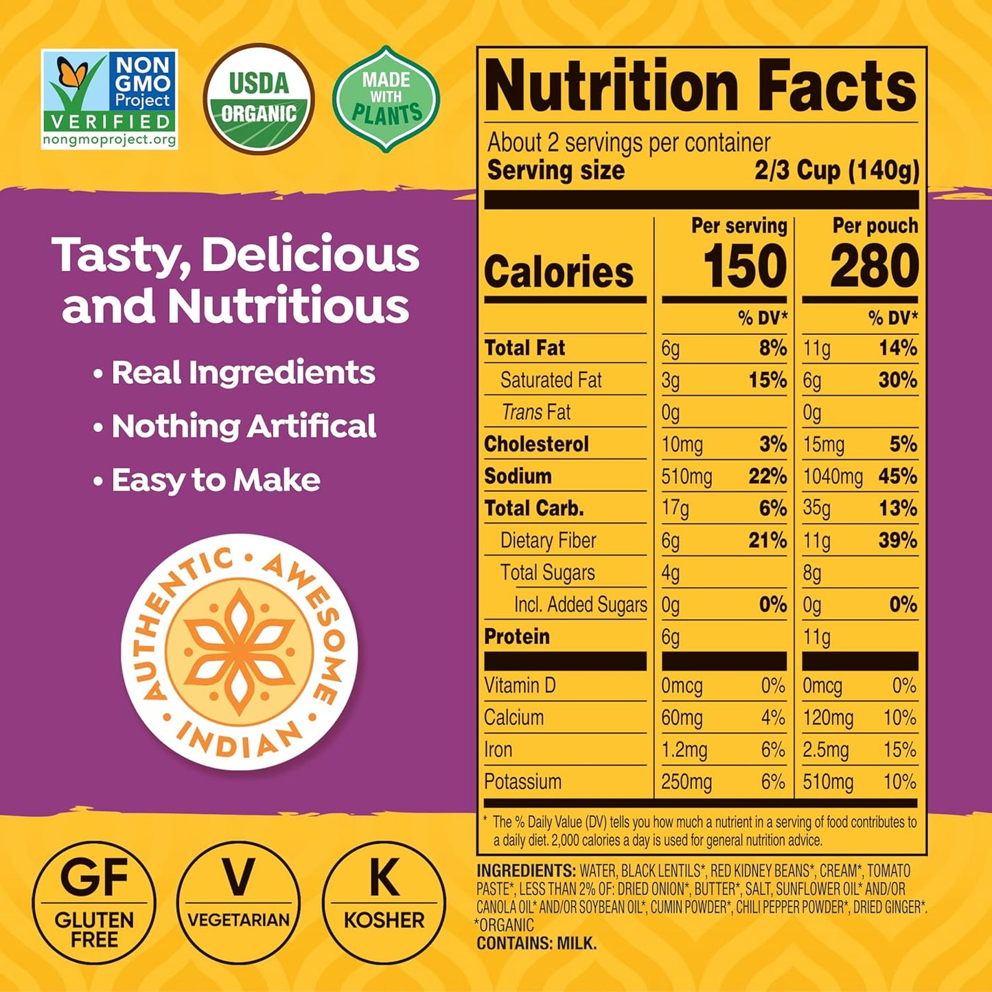 6-pack-tasty-bite-organic-madras-lentils-10-oz-pouches---ready-to-eat-microwavable-vegetarian-entree-5