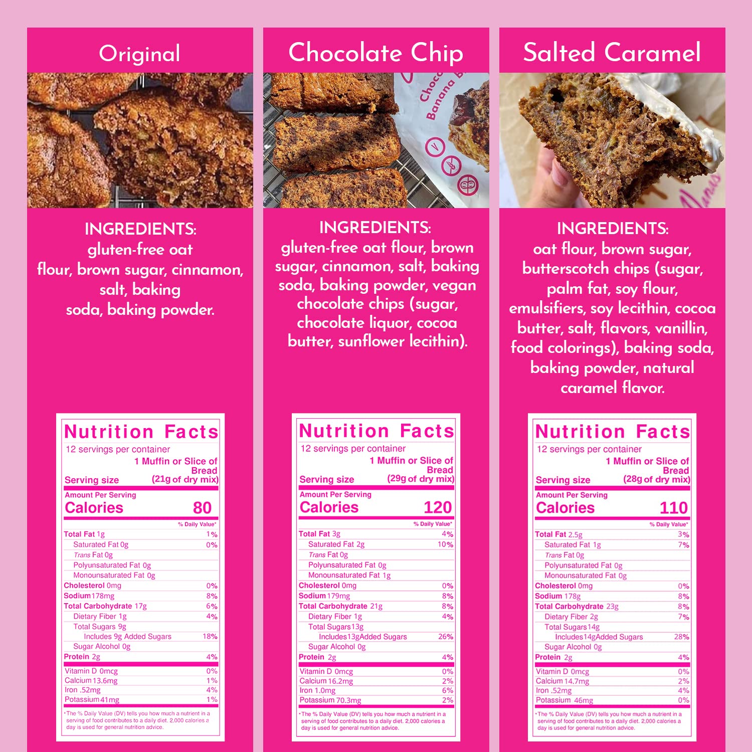 delicious-vegan-and-gluten-free-banana-bread-mix-variety-pack---oat-flour-banana-bread-or-banana-muffin-mix---women-owned-us-ingredients---dairy-and-nut-free-healthy-snacks-3-pack-5