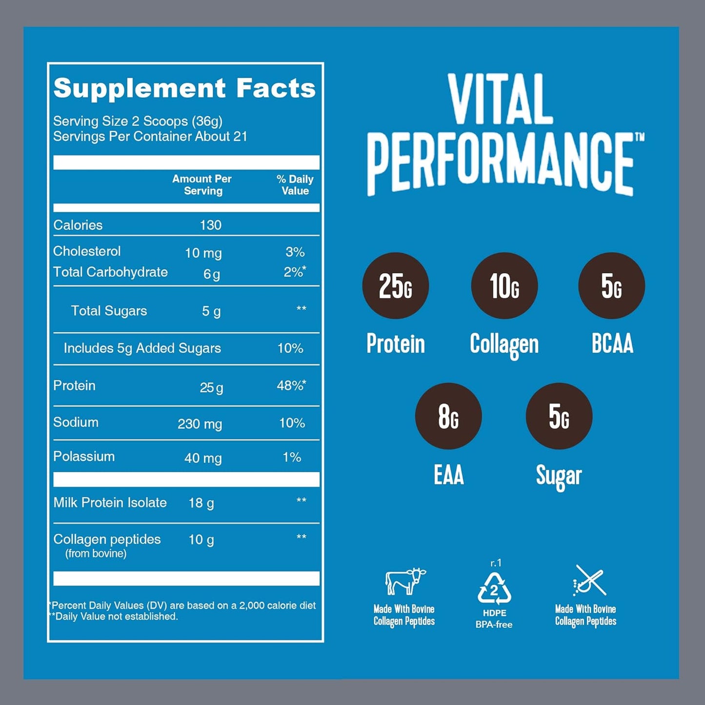 chocolate-performance-powder-with-25g-lactose-free-milk-protein-isolate-grass-fed-collagen-peptides-eaas-bcaas-nsf-certified-gluten-free---172lb-2